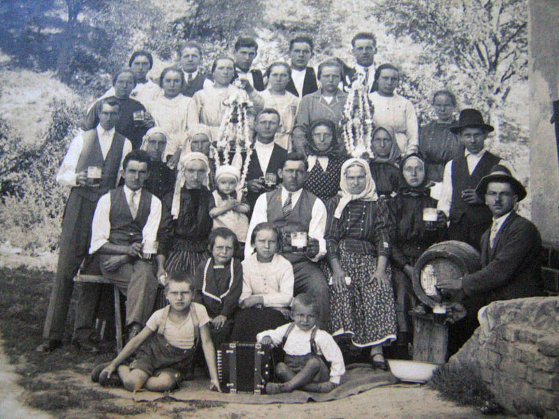 Grandfather Tom Nemok in Waltice in 1932