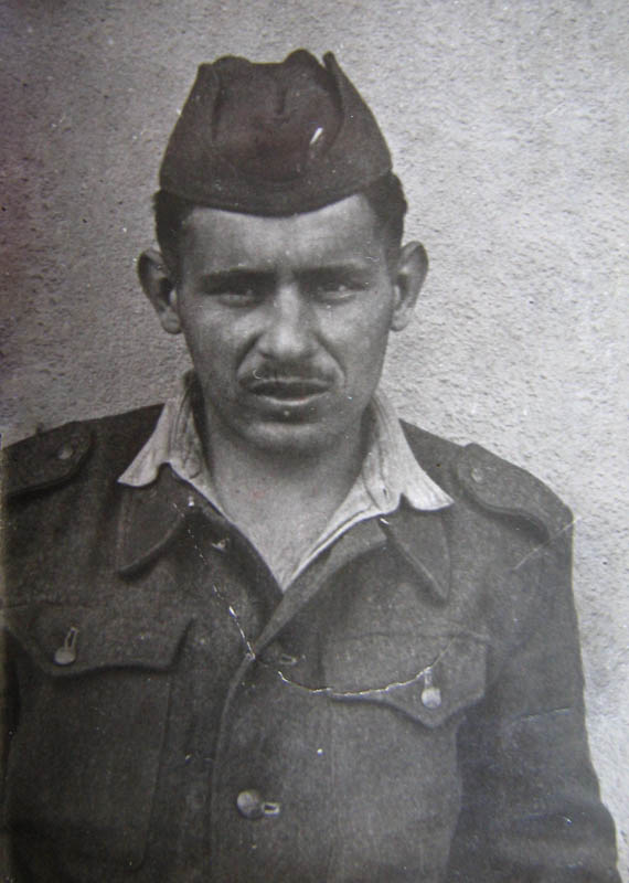 My father as a soldier