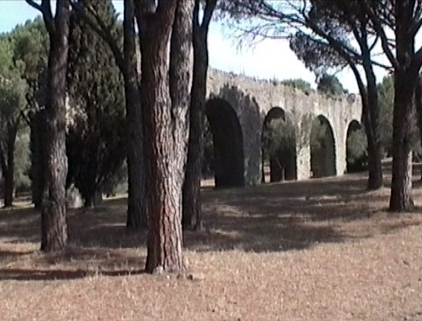 Aqueduct from the age of Roman Empire (July 1999)