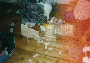 Wooden blocks buildings and more... (Summer 2000) Wooden blocks buildings and more... (Summer 2000)