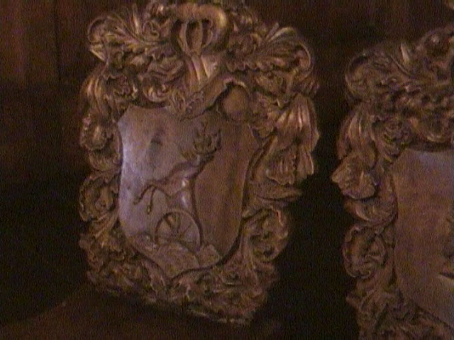 Carved chairs