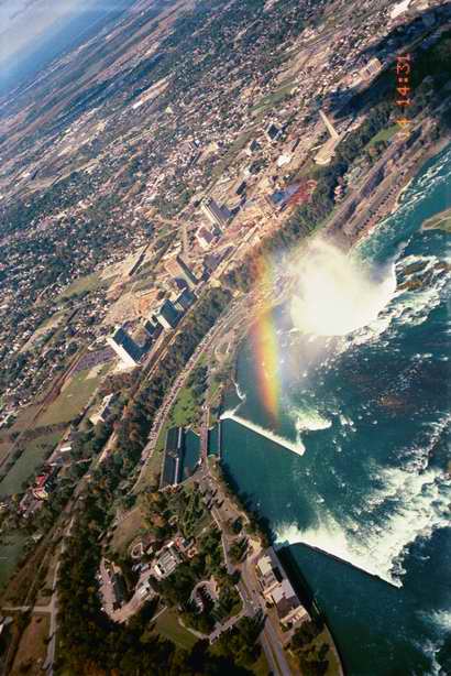 Niagara Falls from air
