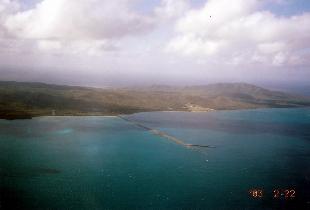 A last view to Mosquito Pier from airplane (February 2003) A last view to Mosquito Pier from airplane (February 2003)