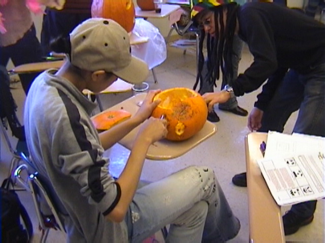 Halloween party in my ESL class picture 987