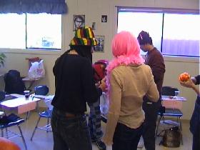 Halloween party in my ESL class (October 2003) Halloween party in my ESL class (October 2003)