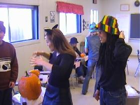 Halloween party in my ESL class (October 2003) Halloween party in my ESL class (October 2003)
