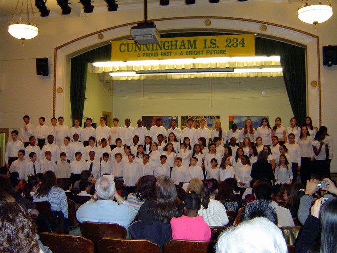 Jojo's chorus concert