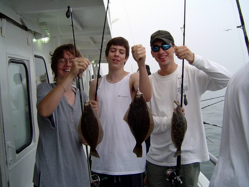 Deep fishing in Atlantic Ocean (June 2004)