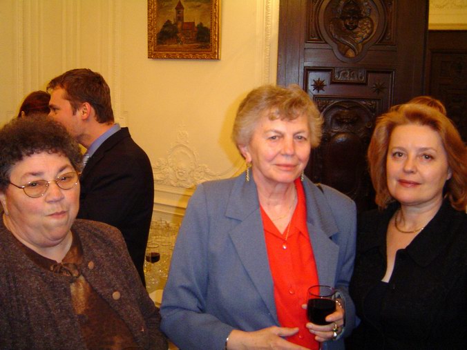 Our moms with Mrs. Magda Vryov