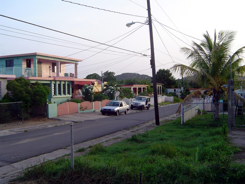 View to the street