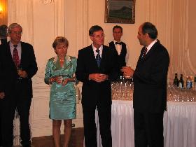Pavol Hrušovský & his wife (September 2005) Pavol Hrušovský & his wife (September 2005)