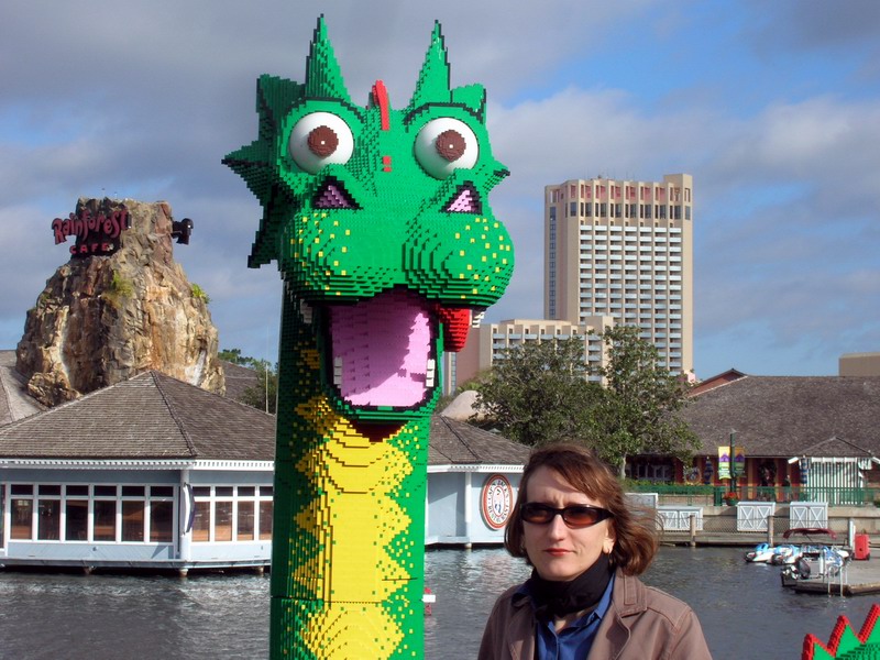 Milena and Loch Ness Monster (detail)