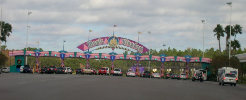 Entrance to Magic Kingdom