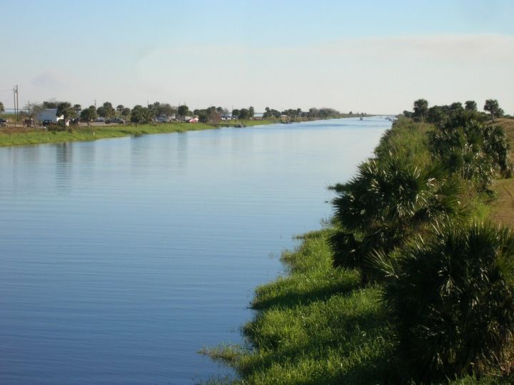 Canal of Lake Okeechobee