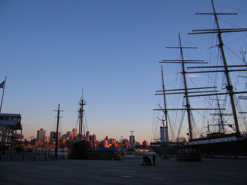 Pier 17, South Street Seaport and around (February 2006)