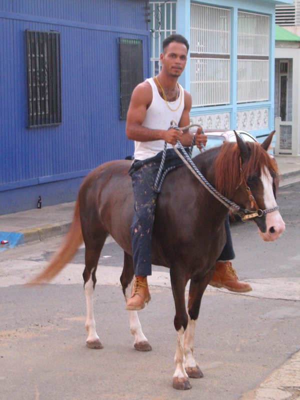 Rider on the street