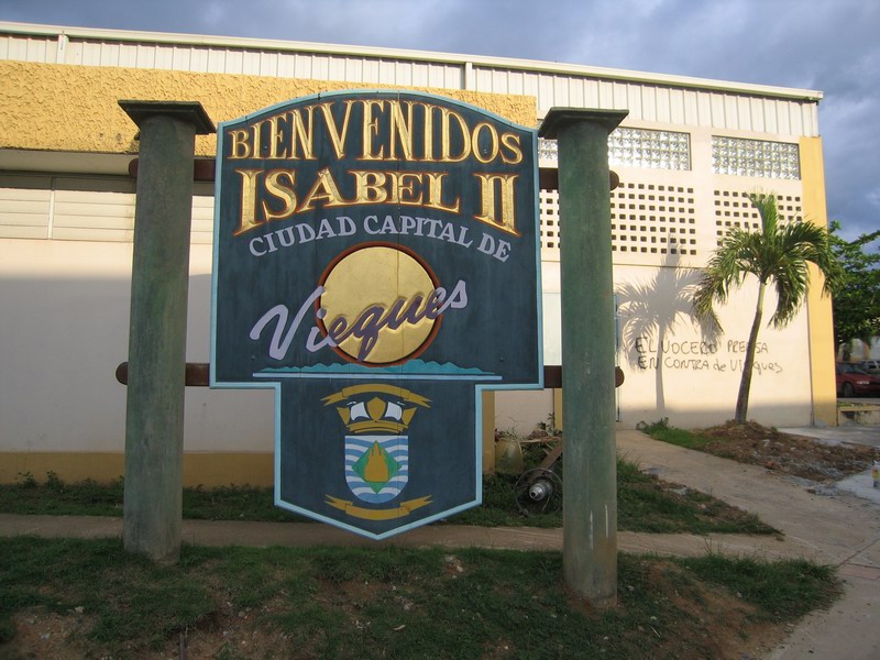 Welcome to Isabel II the capital city of Vieques