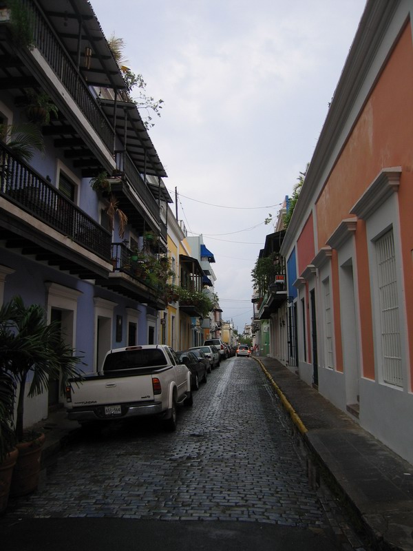Another small street in Old San Juan