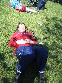 A carcass at the finish (May 2006) A carcass at the finish (May 2006)