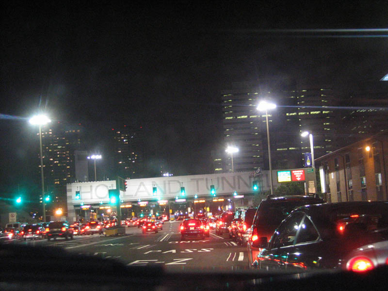 Holland Tunnel - we are almost home