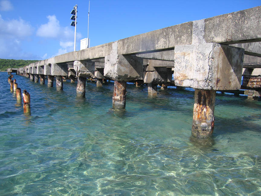 The old pier (July 2006)