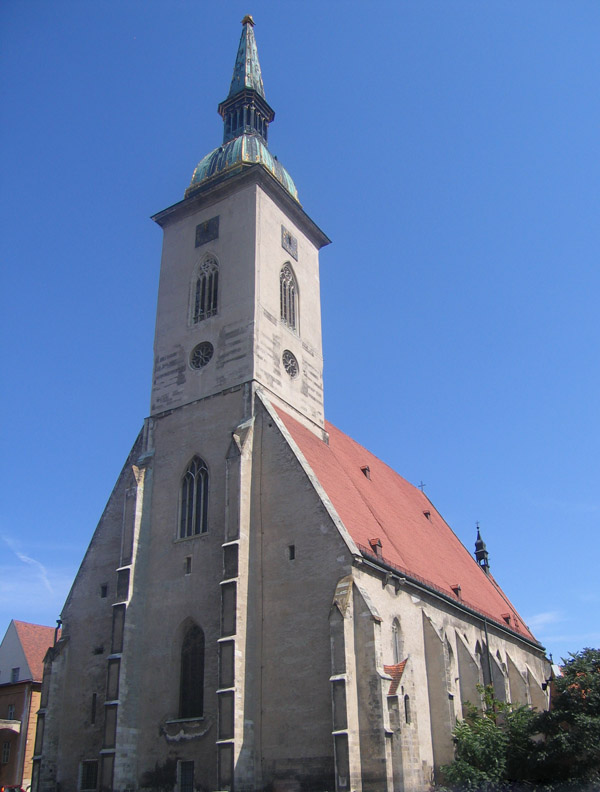 St. Martin's Concathedral - a view from the other side