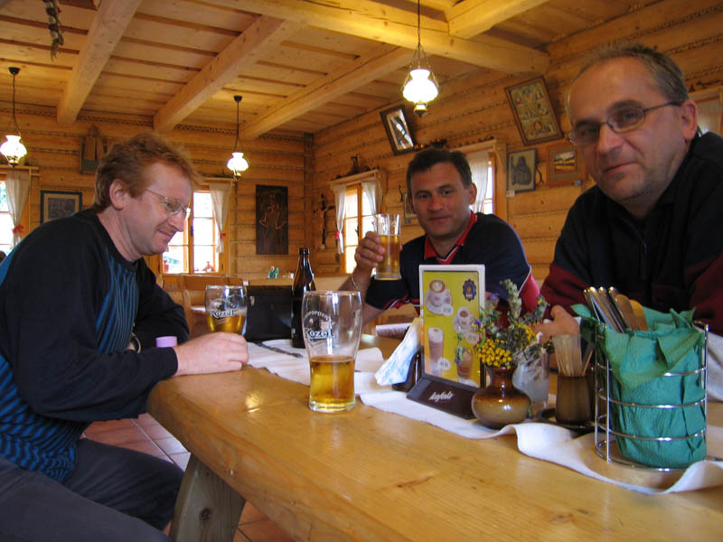 Lunch at Koliba restaurant (August 2006)