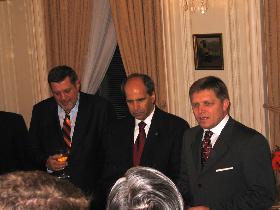 Ján Kubiš, Peter Burian, Robert Fico (September 2006) Ján Kubiš, Peter Burian, Robert Fico (September 2006)