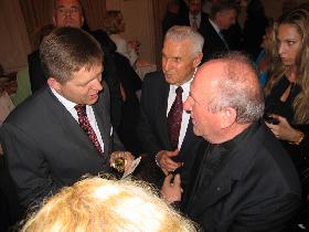Prime minister Róbert Fico in New York (September 2006) Prime minister Róbert Fico in New York (September 2006)