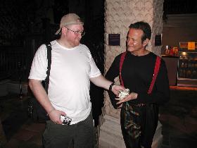 'This is for your service, Robin...' (October 2006) 'This is for your service, Robin...' (October 2006)