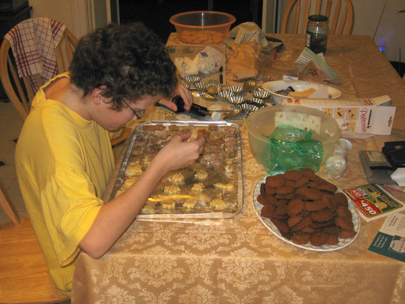 Traditional Slovak Christmas cookies