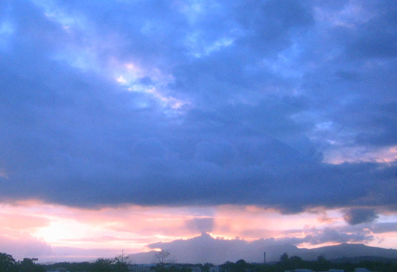 Dawn above El Yunque