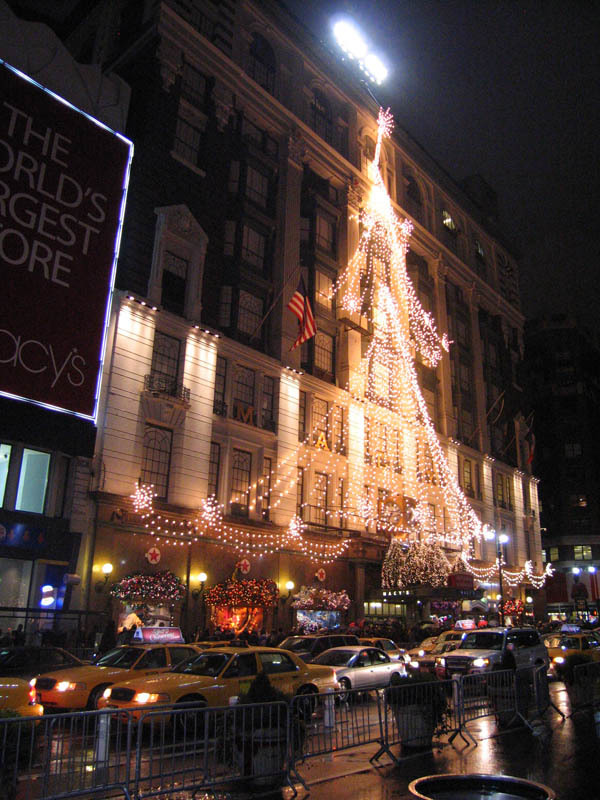 Obchodn dom Macy's na Vianoce obrzok 11248