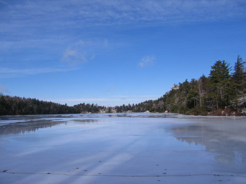Zamrznuté Jazero Minnewaska (December 2007)