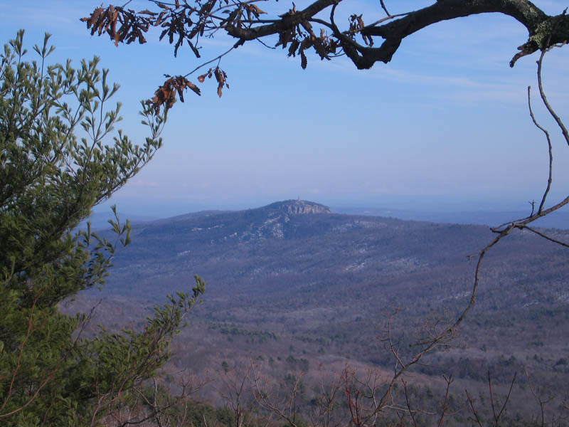 A distant view at Mohonk (December 2007)