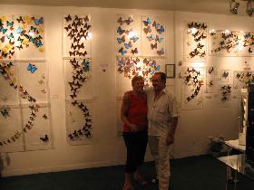 Butterfly art gallery at Pier 17 (August 2007) Butterfly art gallery at Pier 17 (August 2007)