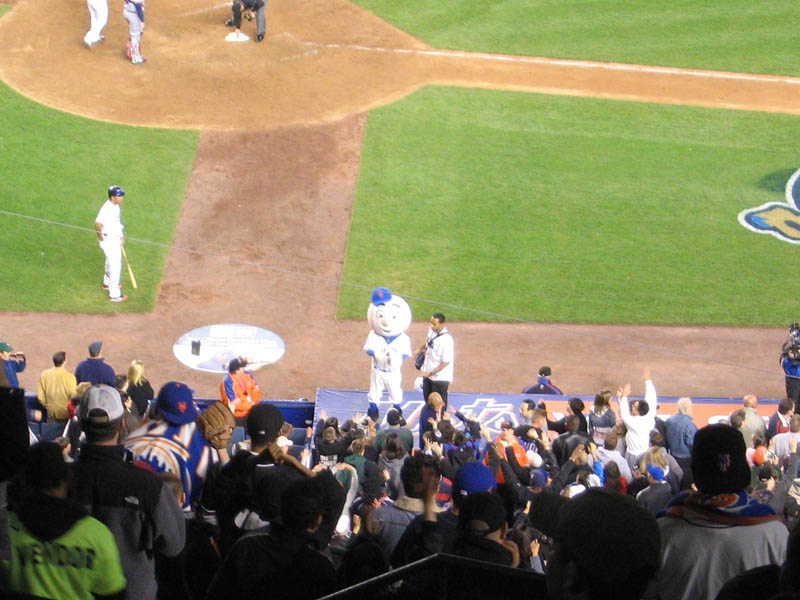 Mr. Met - the Mets' mascot