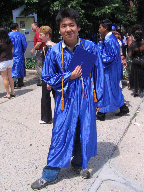 Sheepshead Bay HS graduation 2007 picture 13019