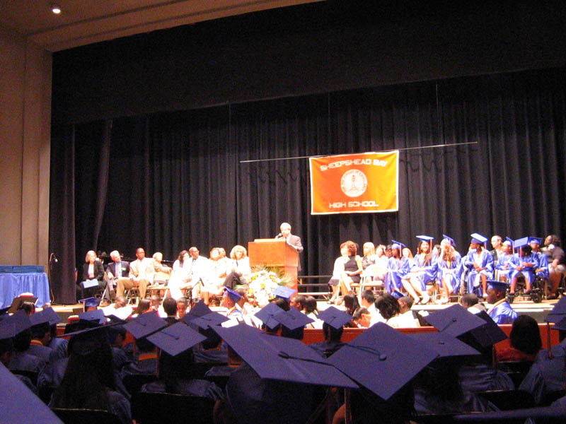 Sheepshead Bay HS graduation 2007 picture 13025