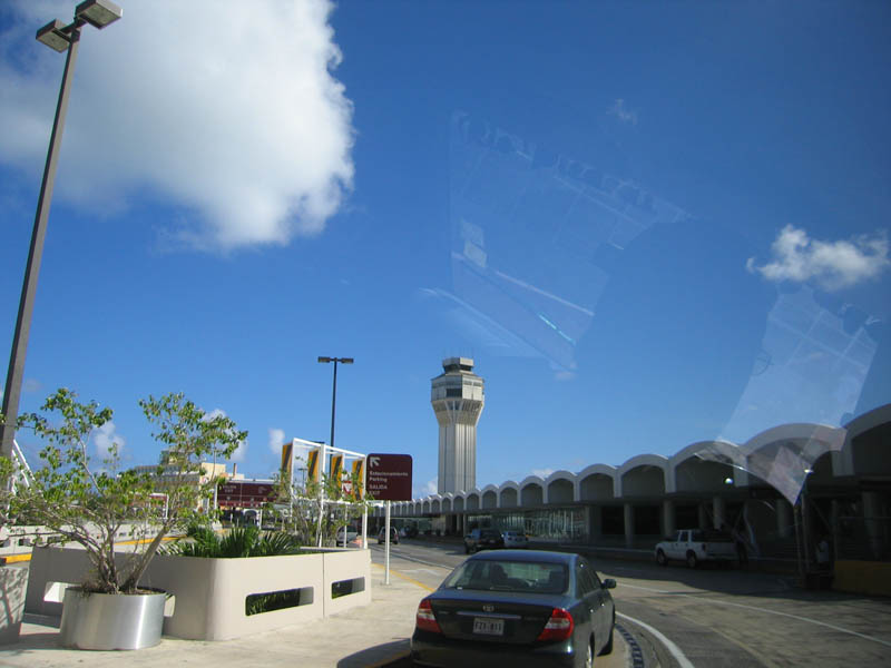 Prjazd na letisko v San Juan