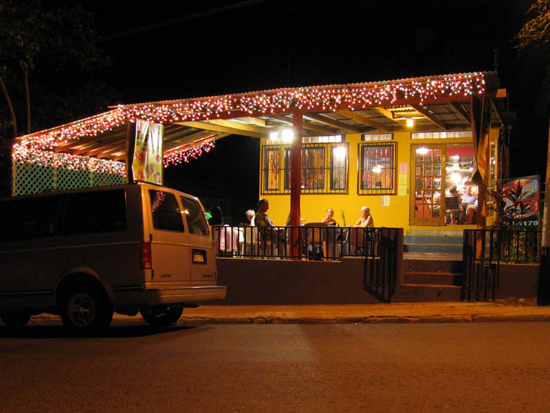 Topacio restaurant from the outside