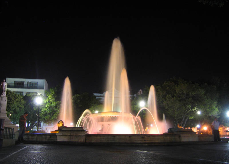 Fuente de los Leones - The Lions Fountain on the main square