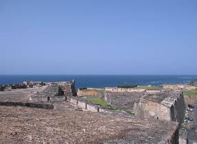 Extensive fortification with vast Atlantic behind (August 2007) Extensive fortification with vast Atlantic behind (August 2007)