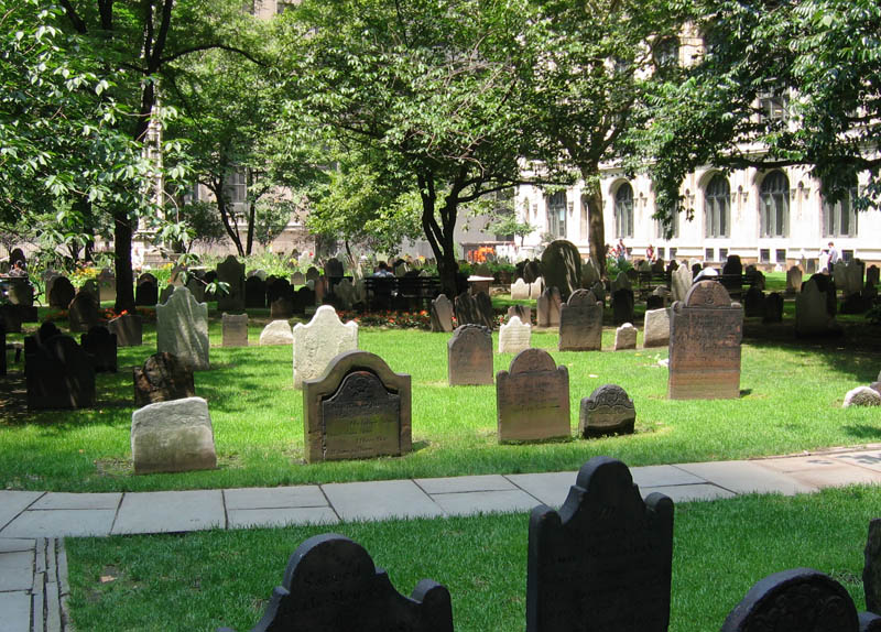 Cemetery at Trinity Church