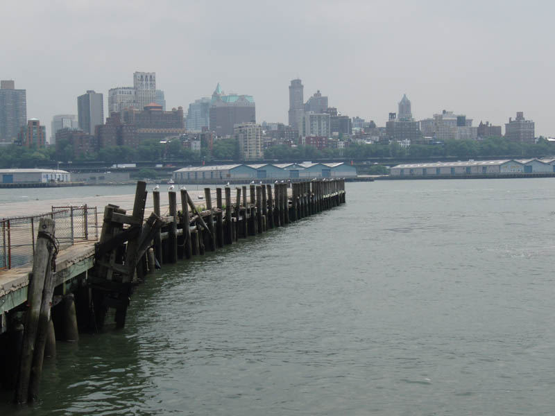 View over East River to Brooklyn