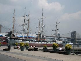 'Marion M' and 'Peking' ships - exhibits of South Street Seaport Museum (July 2007) 'Marion M' and 'Peking' ships - exhibits of South Street Seaport Museum (July 2007)