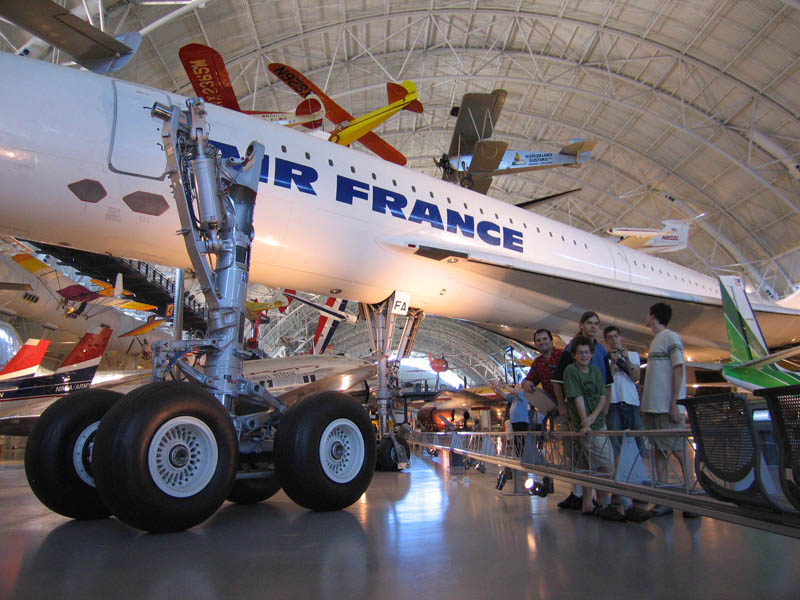 Concorde behind us