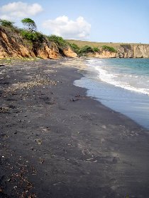 Playa Negrita - the black sand beach (July 2008) Playa Negrita - the black sand beach (July 2008)
