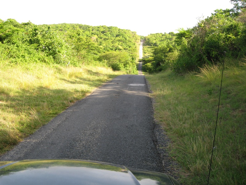 The way across the island