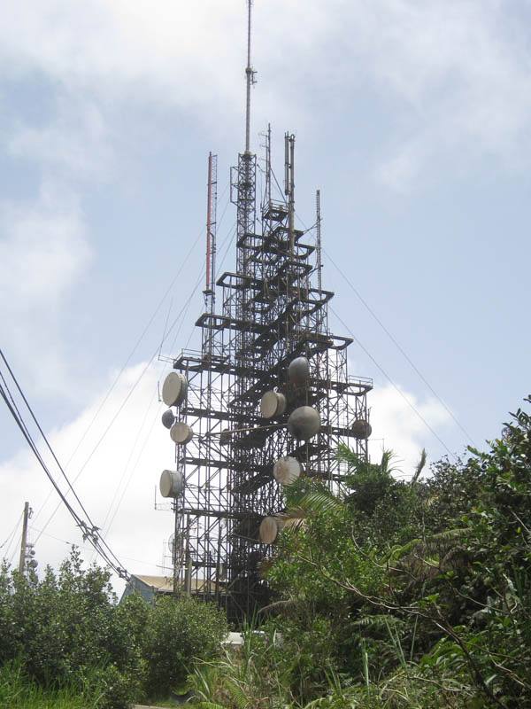 Transmitter under the summit